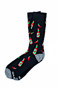 Hey Hot Stuff Black Medium-Large Sock Photo (0)