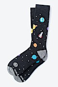 I Need My Space Black His & Hers Socks Photo (1)