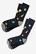 I Need My Space Black His & Hers Socks Photo (0)