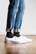 Shamrock Black Sock Photo (1)