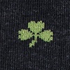 Shamrock Black Sock