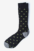 Shamrock Black Sock Photo (0)