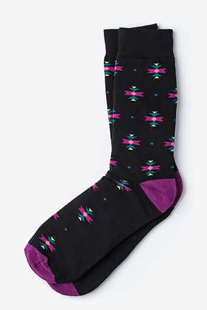 Norwalk Black Sock