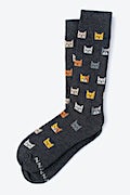 Not Kitten Black His & Hers Socks Photo (1)