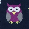 Owl Black Sock