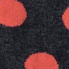 Black Carded Cotton Pasadena Polka Dot