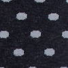 Black Carded Cotton Power Dots
