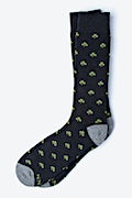 Shamrock Black His & Hers Socks Photo (1)