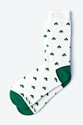 Shamrock Black His & Hers Socks Photo (2)