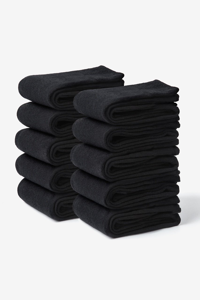Solid Black 10 Sock Pack Photo (0)