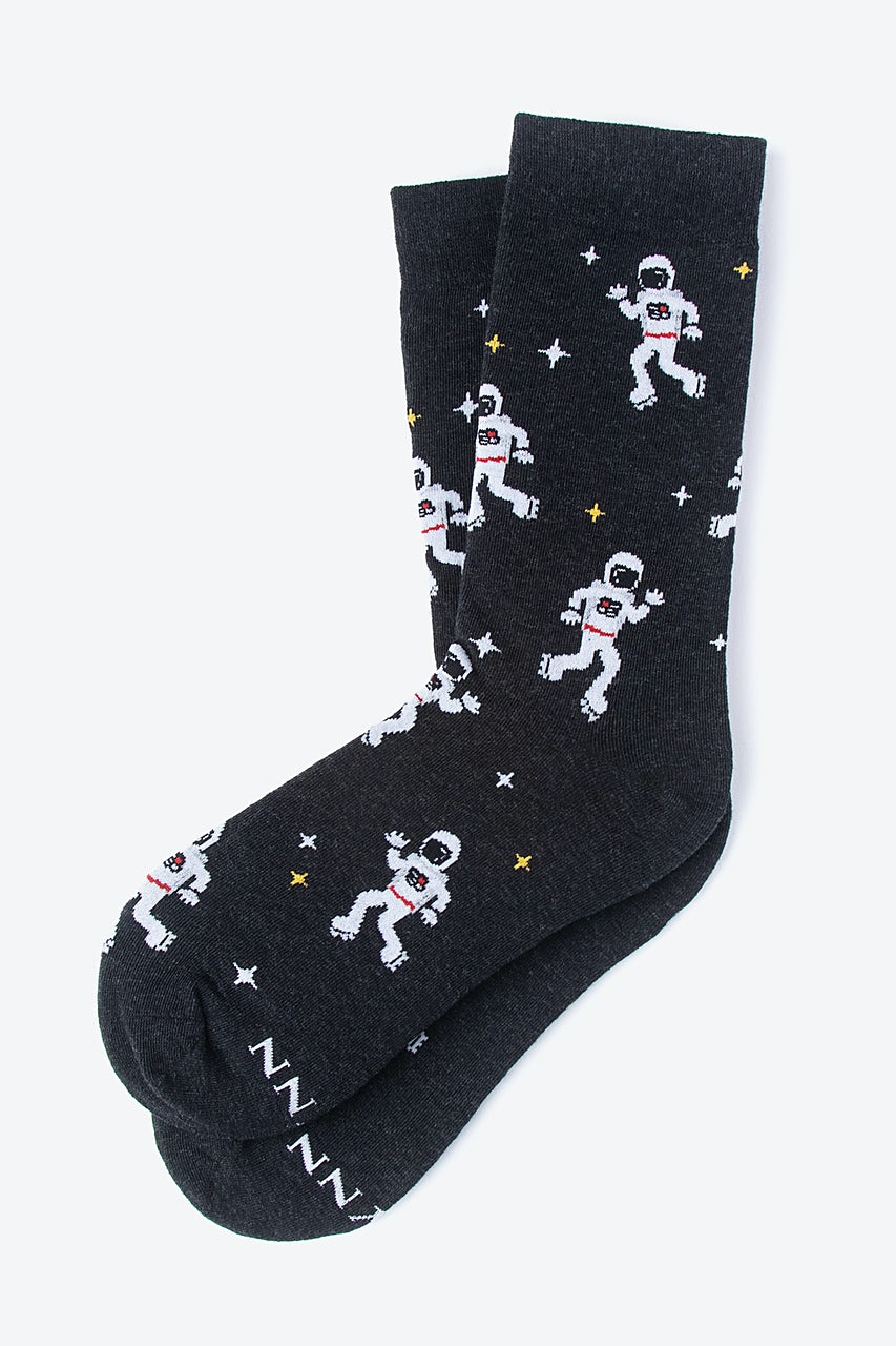 Spacewalker Black Women's Sock Photo (0)