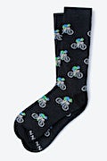 Spin Cycle Black His & Hers Socks Photo (1)