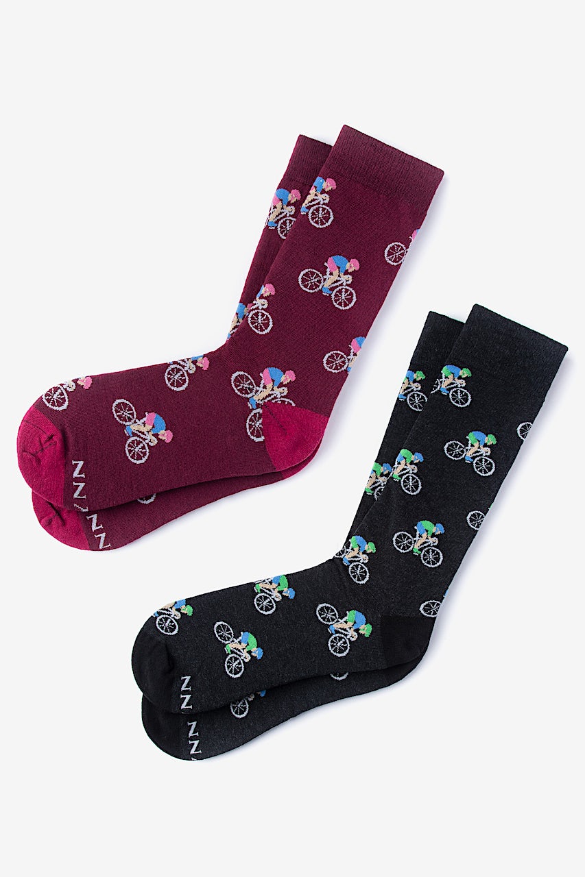 Spin Cycle Black His & Hers Socks Photo (0)