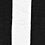 Black Carded Cotton Stripe Hype Medium-Large Sock
