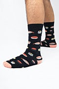 Sushi Black Sock Photo (2)