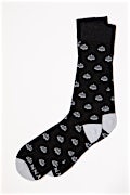 Tip the Scales | Scales of Justice | Lawyer Black Medium-Large Sock Photo (0)