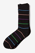 Whittier Stripe Black Sock Photo (0)