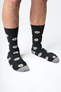 Dungeons and Dragon Socks  | D&D | D20 Black Sock Photo (1)