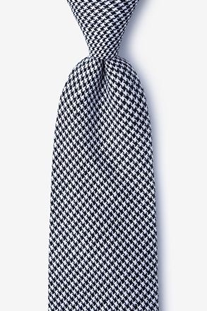 Aiken Black Extra Long Tie