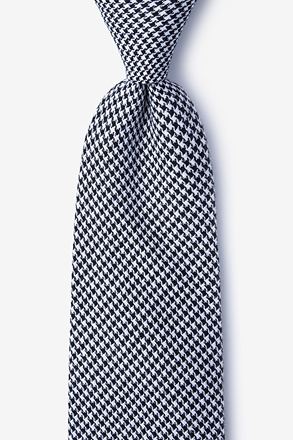 _Aiken Black Extra Long Tie_