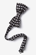 Alton Black Pre-Tied Bow Tie Photo (1)