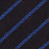 Black Cotton Arcola Extra Long Tie
