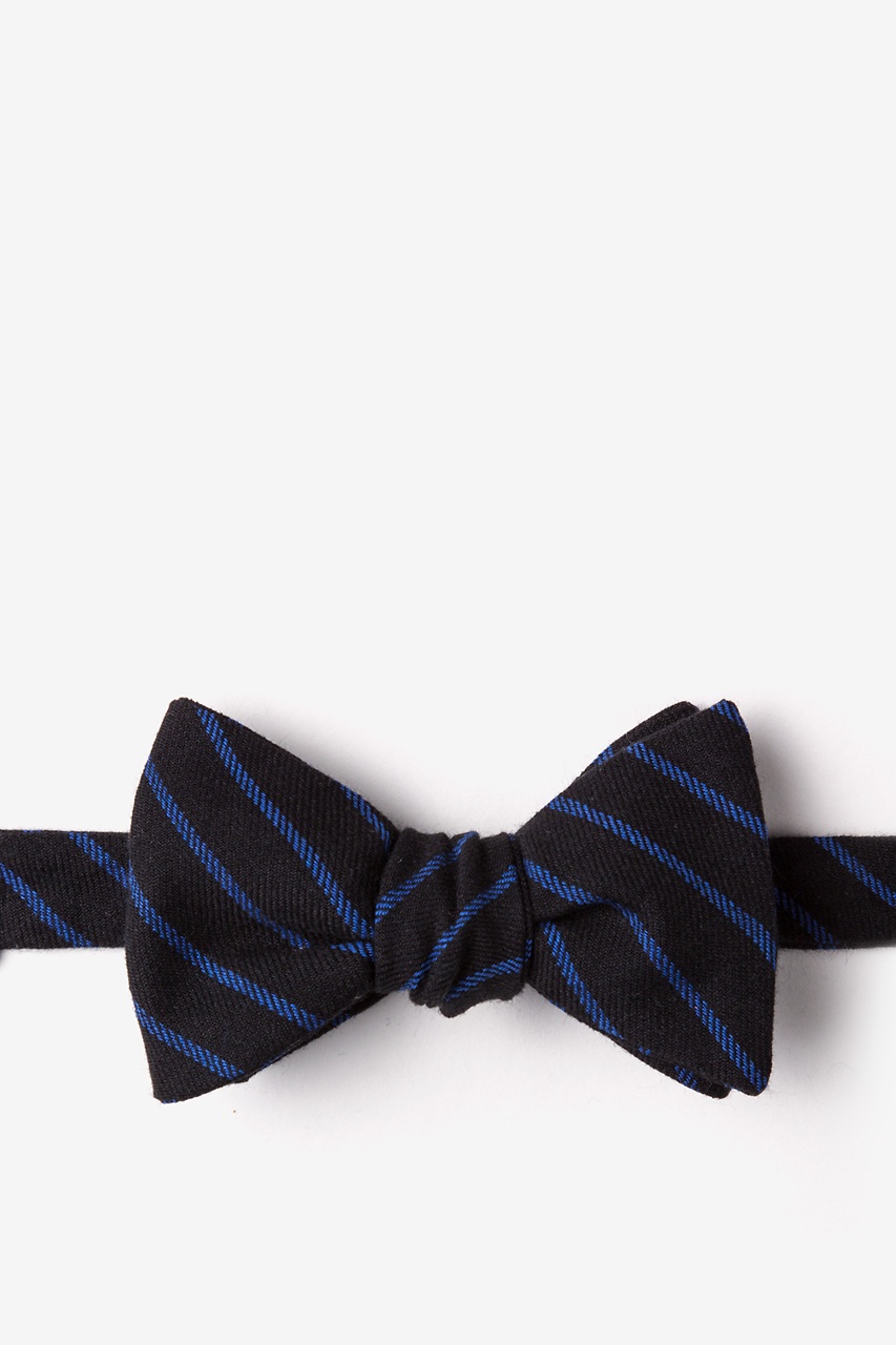 Arcola Black Self-Tie Bow Tie Photo (0)