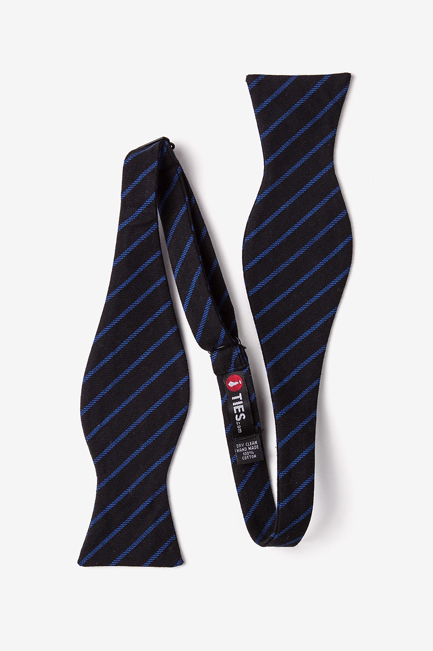 Arcola Black Self-Tie Bow Tie Photo (1)