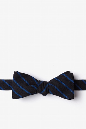 Arcola Black Skinny Bow Tie