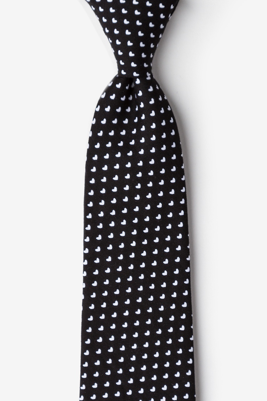 Bandon Black Extra Long Tie Photo (0)