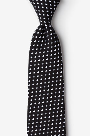 Bandon Black Extra Long Tie