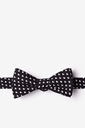 Bandon Black Skinny Bow Tie Photo (0)