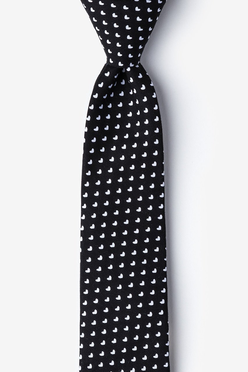 Bandon Black Skinny Tie Photo (0)
