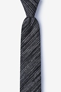 Bates Black Skinny Tie Photo (0)