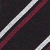 Black Cotton Beasley Extra Long Tie