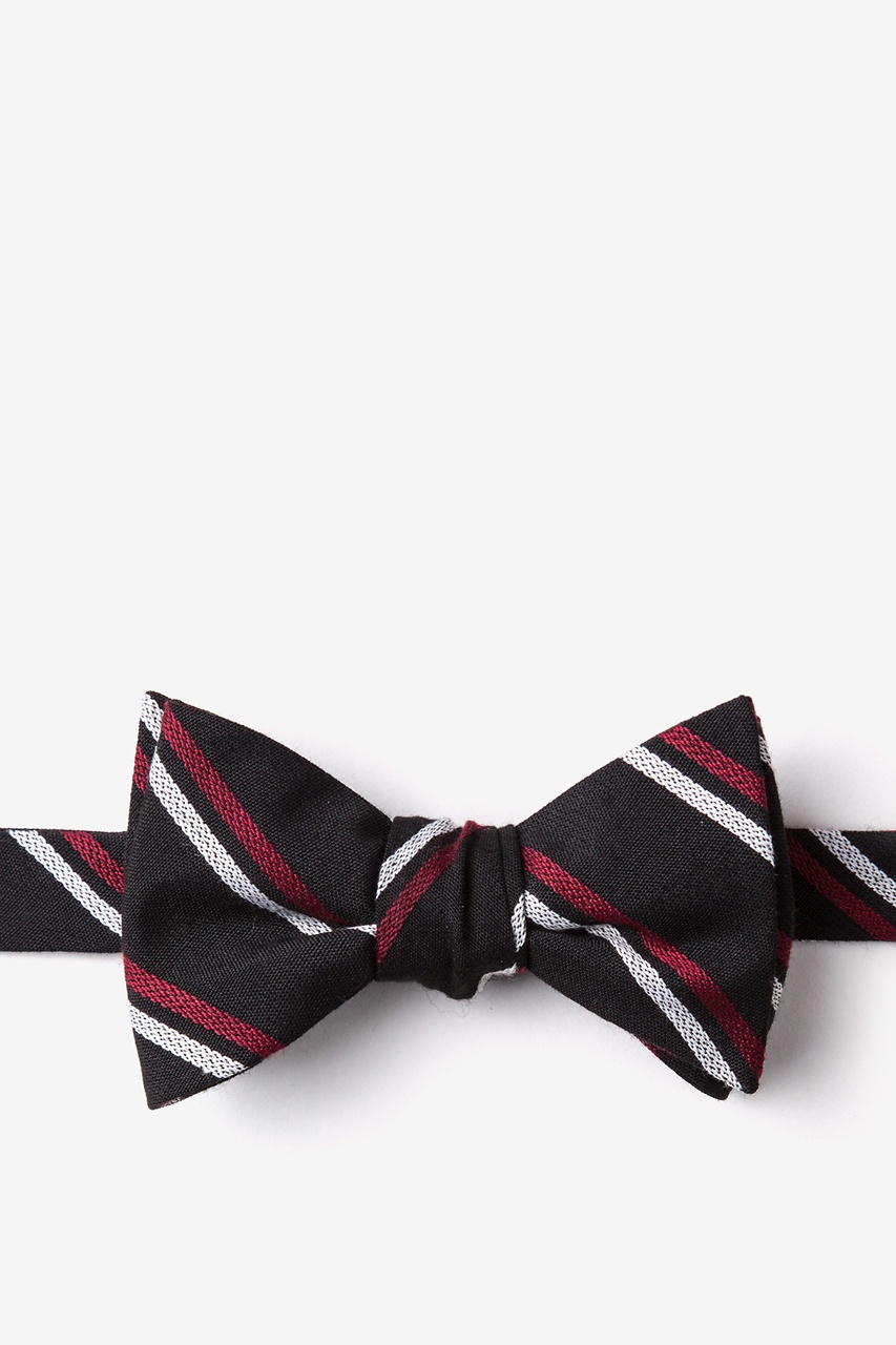 Beasley Black Self-Tie Bow Tie Photo (0)