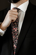 Bellevue Black Skinny Tie Photo (2)