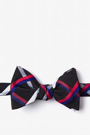 _Bellingham Black Self-Tie Bow Tie_