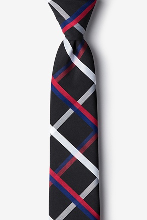Bellingham Black Skinny Tie