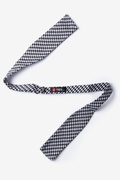 Black Blair Houndstooth Batwing Bow Tie Photo (1)