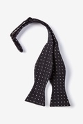 Black Dash Self-Tie Bow Tie Photo (1)