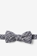 Black Shah Batwing Bow Tie Photo (0)