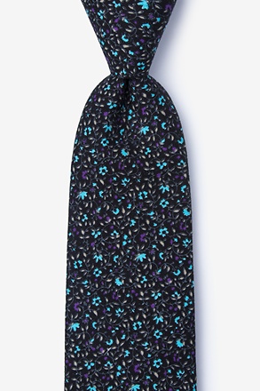 Boyce Black Extra Long Tie