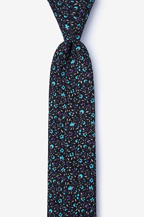 _Boyce Black Skinny Tie_