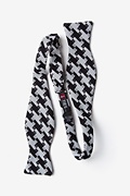 Buckeye Thick Black Self-Tie Bow Tie Photo (1)