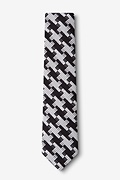 Buckeye Thick Black Skinny Tie Photo (1)