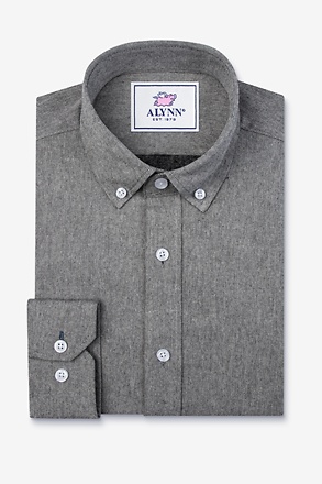 Caden Black Business Casual Shirt