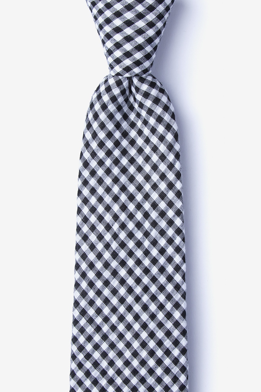 Chardon Black Extra Long Tie Photo (0)