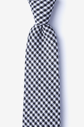 _Chardon Black Extra Long Tie_