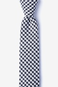 Chardon Black Skinny Tie Photo (0)